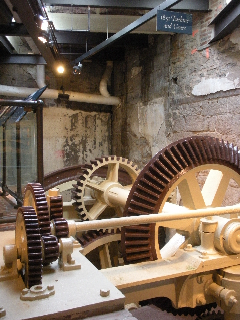 Fairmount Water Works - 1851 Turbine and Gears