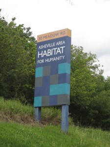 Habitat for Humanity Sign